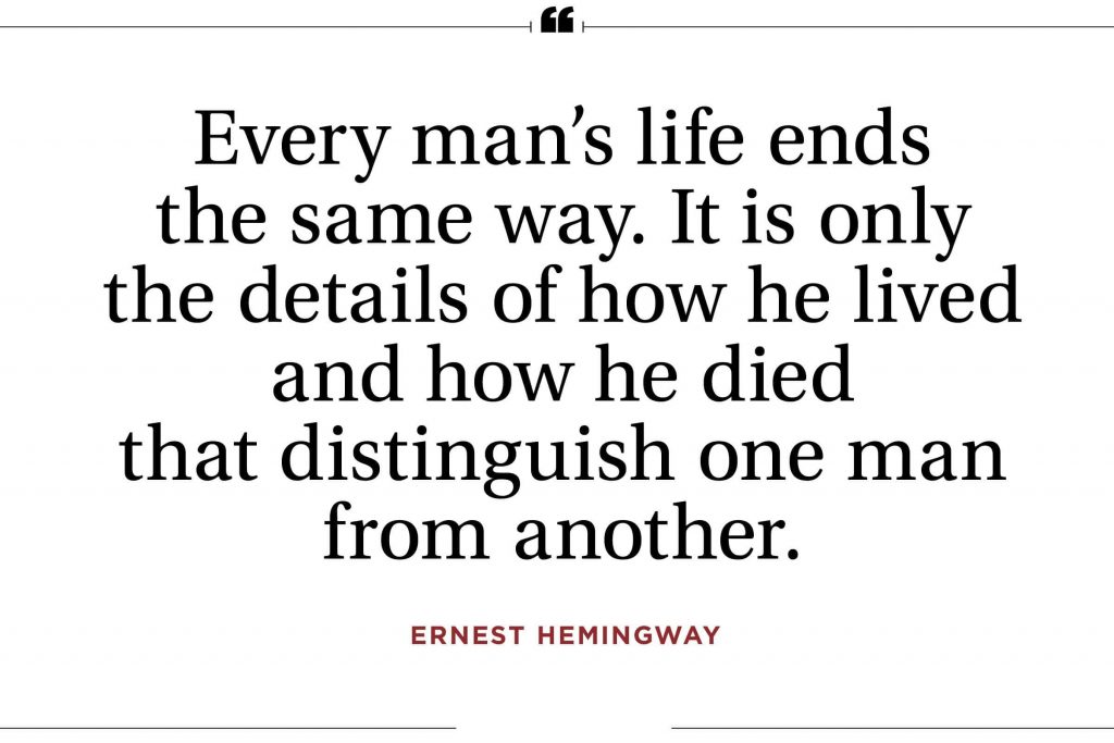 ernest-hemingway-quotes-life داستان کوتاه انگلیسی