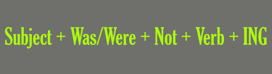 Past Contonuous Grammar منفی زمان گذشته استمراری در زبان انگلیسی